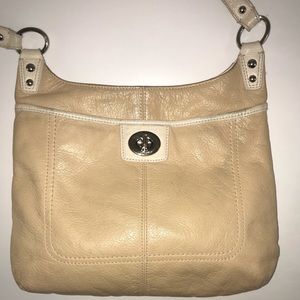 COACH Penelope Purse F19265 Crossbody Tan Handbag